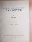 Bálint Sándor - Az Alföldi Tudományos Intézet Évkönyve I. [antikvár]