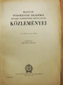 Alpár Gyula - Magyar Tudományos Akadémia Műszaki Tudományok Osztályának Közleményei [antikvár]