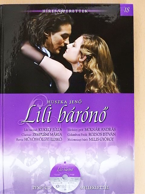 Huszka Jenő - Huszka Jenő: Lili bárónő - CD-vel [antikvár]