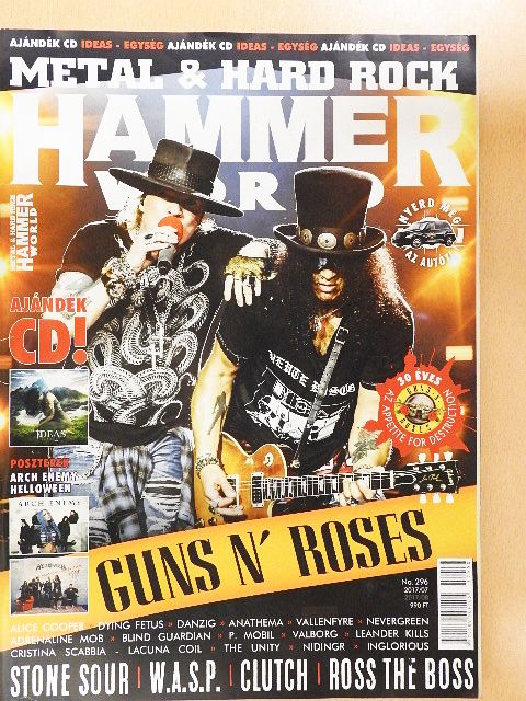 Milán Péter - HammerWorld 2017/07-2017/08 [antikvár]
