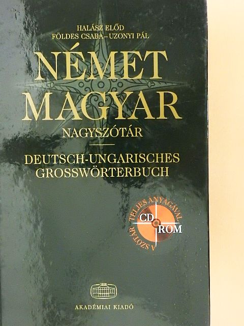 Földes Csaba - Német-magyar nagyszótár - CD-vel [antikvár]