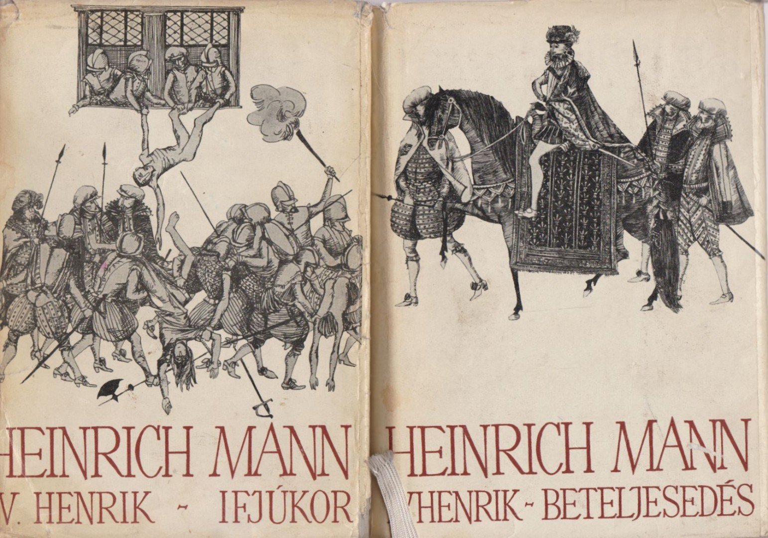 MANN, HEINRICH - IV. Henrik I-II. kötet [antikvár]