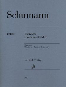 SCHUMANN - EXERCICES (BEETHOVEN-ETÜDEN) (R.OBERT MÜNSTER)