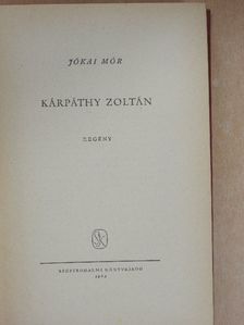 Jókai Mór - Kárpáthy Zoltán [antikvár]