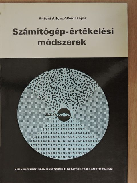 Antoni Alfonz - Számítógép-értékelési módszerek [antikvár]