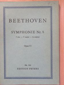 Ludwig van Beethoven - Symphonie Nr. 8 F dur [antikvár]
