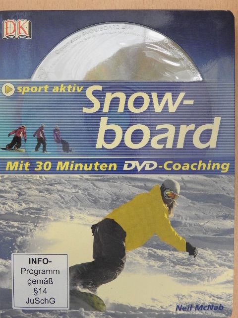 Neil McNab - Sport aktiv Snowboarding - DVD-vel [antikvár]