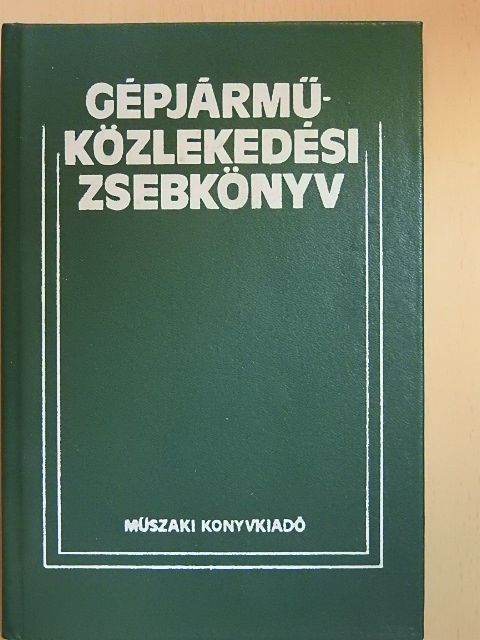 Császár György - Gépjárműközlekedési zsebkönyv [antikvár]