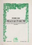 Szőcs Zoltán, Vasvári Erika - Februári Magyar Fórum IV.évfolyam 2. szám [antikvár]