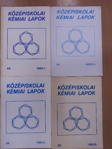 Bálint Gábor - Középiskolai kémiai lapok 1993/1-5. [antikvár]