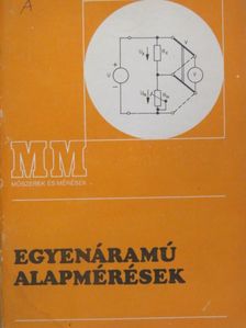 Dr. Szenes György - Egyenáramú alapmérések [antikvár]