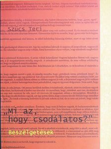 Szűcs Teri - "Mi az, hogy csodálatos?" [antikvár]
