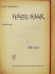 John Morrison - Fekete fuvar [antikvár]
