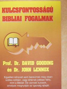 Dr. David Gooding - Kulcsfontosságú bibliai fogalmak [antikvár]