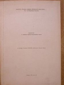 Budapest V. ötéves területfejlesztési terve [antikvár]