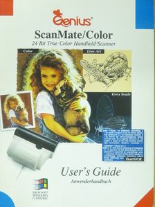 Genius ScanMate/Color - User's Guide [antikvár]