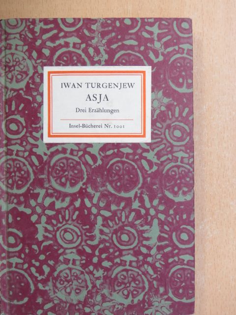 Iwan Turgenjew - Asja [antikvár]