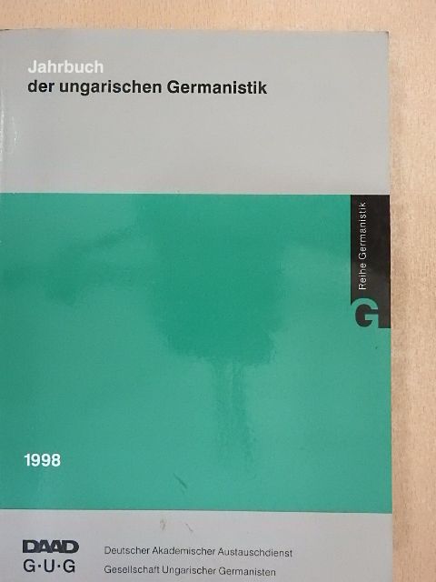 András Vizkelety - Jahrbuch der ungarischen Germanistik 1998 [antikvár]