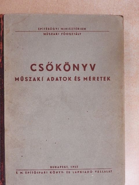 Csőkönyv [antikvár]