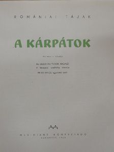 Mihai Iancu - A Kárpátok [antikvár]
