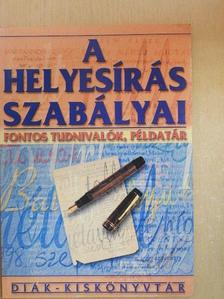 A helyesírás szabályai [antikvár]