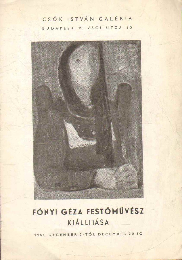 Fónyi Géza festőművész kiállítása [antikvár]