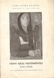 Fónyi Géza festőművész kiállítása [antikvár]