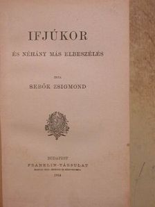 Sebők Zsigmond - Ifjúkor [antikvár]