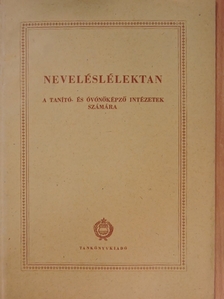Dr. Baranyai Erzsébet - Neveléslélektan [antikvár]