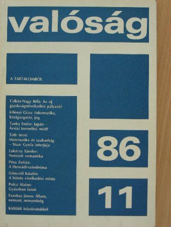 A. Csernyicsenko - Valóság 1986. november [antikvár]