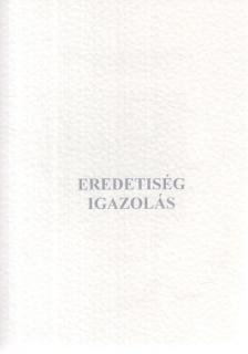 Reigl Judit - Robbanás c. kép - Eredetiség igazolás (aláírt) [antikvár]