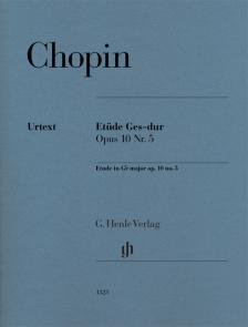 ETÜDE GES-DUR OP.10 NR.5 (HERAUSG. E. ZIMMERMANN, FINGERSATZ VON H. KELLER)