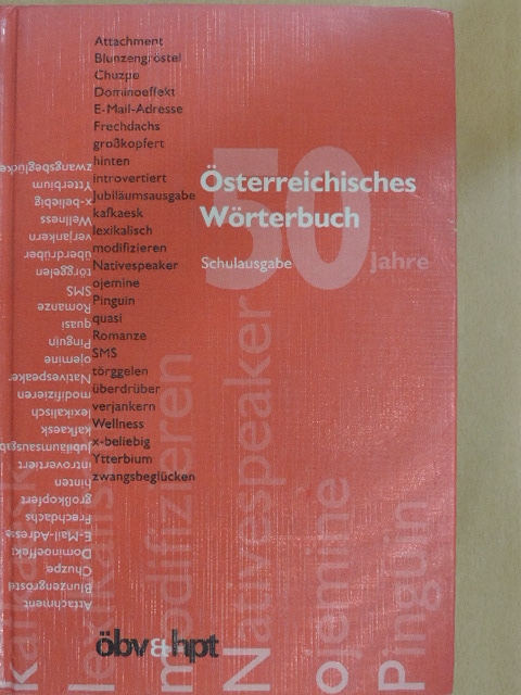 Erich Benedikt - Österreichisches Wörterbuch [antikvár]