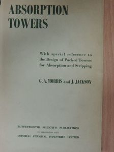 G. A. Morris - Absorption Towers [antikvár]