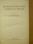 Dr. Mikos Ferenc - A Quadragesimo anno gazdasági rendje [antikvár]