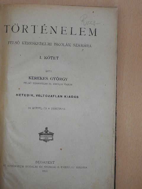 Kerekes György - Történelem I. [antikvár]