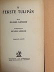 Dumas Sándor - A fekete tulipán [antikvár]