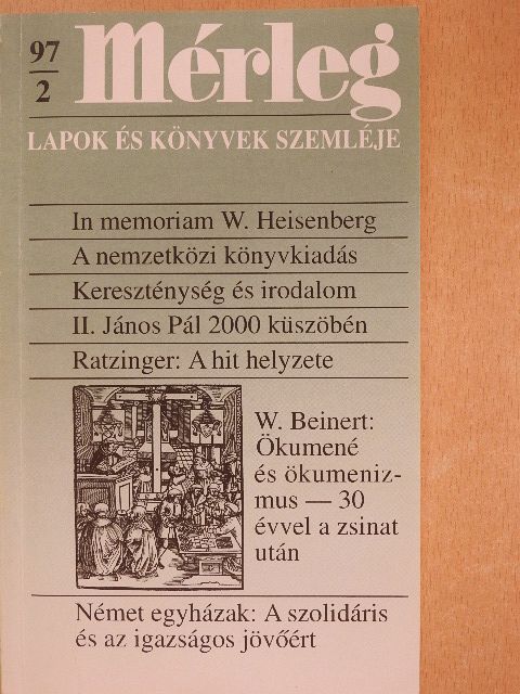 II. János Pál - Mérleg 1997/2. [antikvár]