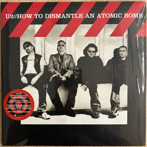 U2 - HOW TO DISMANTLE AN ATOMIC BOMB LP U2 - 20th ANNIVERSARY EDITION