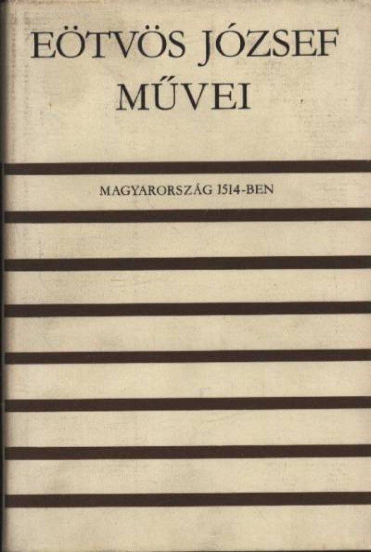 Eötvös József - Magyarország 1514-ben [antikvár]