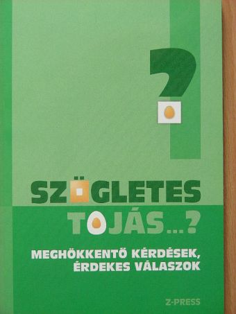 Szögletes tojás...? [antikvár]