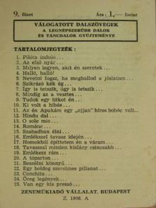 Bágya András - Válogatott dalszövegek 9. [antikvár]