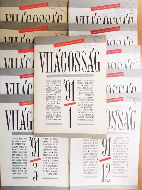 Fehér Ferenc - Világosság 1991. január-december [antikvár]