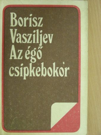 Borisz Vasziljev - Az égő csipkebokor [antikvár]