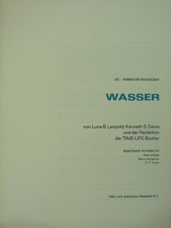 Kenneth S. Davis - Wasser [antikvár]