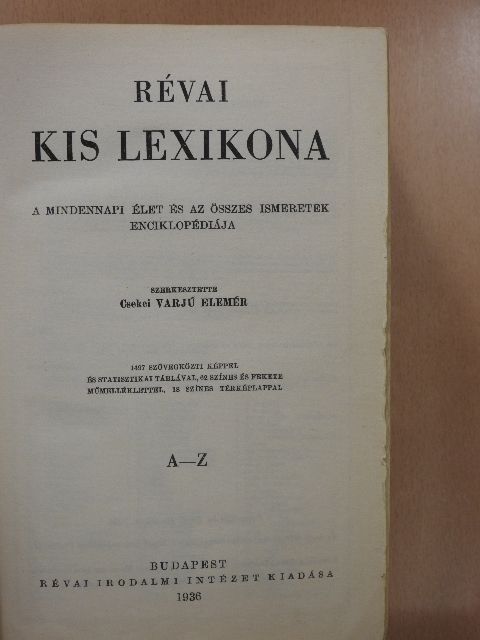 Révai kis lexikona I-II. [antikvár]