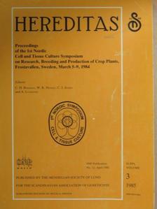 B. Huang - Hereditas Supplementary Volume 3 [antikvár]