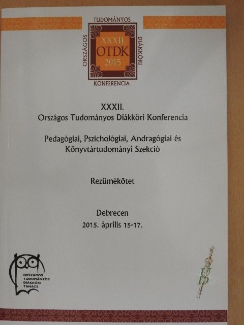 XXXII. Országos Tudományos Diákköri Konferencia [antikvár]
