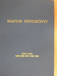 Magyar méneskönyv XXIII./Félvér méneskönyv IX. [antikvár]