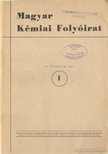 Pungor Ernő - Magyar Kémiai Folyóirat 1987. 93. évfolyam (hiányos) [antikvár]